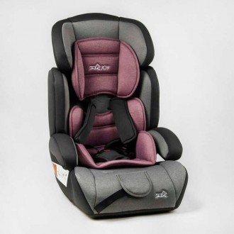 Автокрісло 36800 - VL (4) "JOY", колір - сіро-рожевий, універсальне, з бустером, група 1/2/3, вага дитини від 9-36 кг, в пакеті. Одеса. фото 1 Автокрісло 36800 - VL (4) "JOY", колір - сіро-рожевий, універсальне, з бустером, група 1/2/3, вага дитини від 9-36 кг, в пакеті. Одеса. фото 1