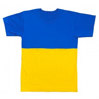 Футболка жовто-блакитна 01.21 52 XL. Одесса. фото 1 Футболка жовто-блакитна 01.21 52 XL. Одесса. фото 1