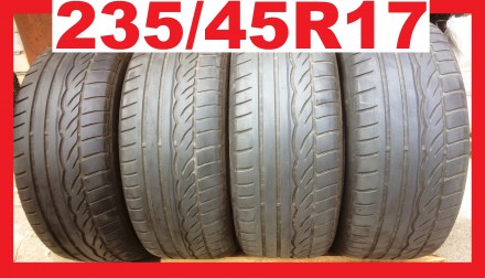 Продам Б/У легковые шины 235/45R17 94V SP Sport 01 Dunlop (Германия) - 800грн / . . фото 2