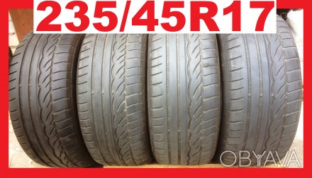Продам Б/У легковые шины 235/45R17 94V SP Sport 01 Dunlop (Германия) - 800грн / . . фото 1