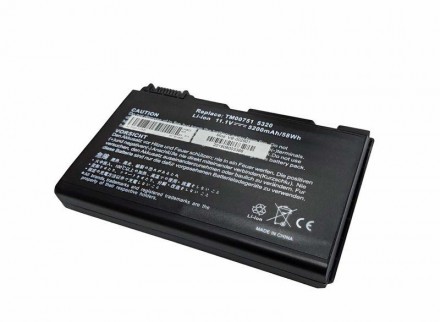 Акумулятор для ноутбука Acer TM00741 Extensa 5210 11.1V Black 5200mAh Аналог. . фото 4