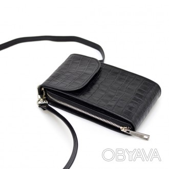 Чарівна жіноча сумка-чохол для смартфона REP1-2123-4lx TARWA, з натуральної шкір. . фото 1