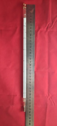 Термометр стеклянный Normalthermometer лабораторный ртутный (+100+150C) ц.д. 0,2. . фото 3