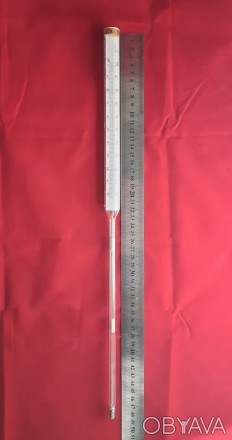 Термометр технический ТТ2823-73 от 0 до +100°C с погружной ножкой 25см градусов . . фото 1