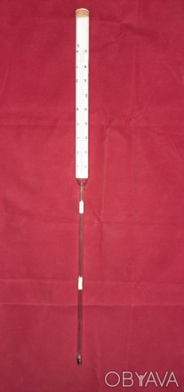 Термометр ртутный лабораторный ТТ2823-73 от 0 до +160°C с погружной ножкой 25см