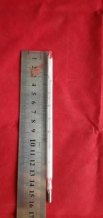 Термометр стеклянный лабораторный ГОСТ 215-57 (+150; +350С) 2 шт. Набор 2 шт (№ . . фото 3