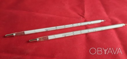 Термометр стеклянный лабораторный ГОСТ 215-57 (+150; +350С) 2 шт. Набор 2 шт (№ . . фото 1