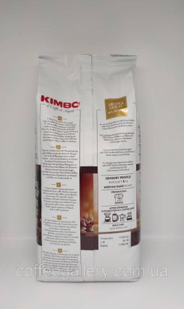 KIMBO Aroma Gold 100% Arabica - це преміальний кавовий купаж, що складається вик. . фото 3