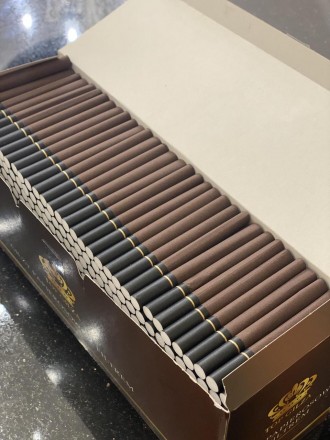 Ящик сигаретных гильз с фильтром для набивки табаком Top Gilza коричневые 20 бло. . фото 5