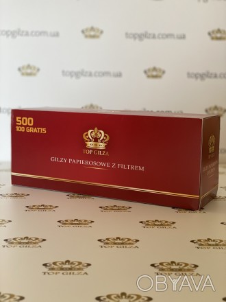 Ящик сигаретных гильз с фильтром для набивки табаком Top Gilza 20 блоков по 500 . . фото 1