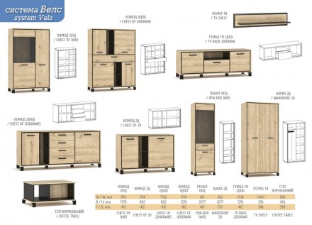 Гостиная Велс Мебель Сервис - удобная и практичная мебель, характеризующаяся сти. . фото 3