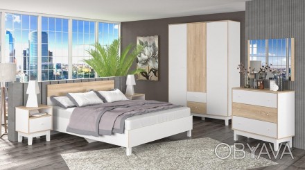Спальня Глория Мебель Сервис – удобная и практичная мебель, предназначенная для . . фото 1