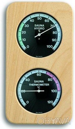 Тип: термогигрометр; Применение: для сауны; Характеристики термометра: Вид: меха. . фото 1