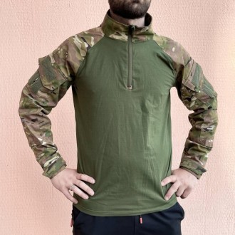 Мужская военная тактическая рубашка ВСУ Ubaks Убакс Мужская военная тактическая . . фото 2