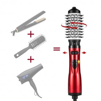    Стайлер для укладки + фен Hot air Styler Gemei GM-4829 – отличный помощник в . . фото 7