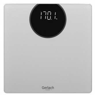Описание Весов напольных Gerlach GL 8168, серебристых
Весы напольные электронные. . фото 2