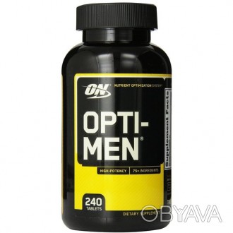 Opti-Men от Optimum Nutrition — спортивные витамины для мужчин. Этот витаминно-м. . фото 1