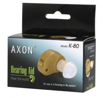 Слуховой аппарат Axon K-80.Ограниченные слуховые возможности в эпоху современных. . фото 8
