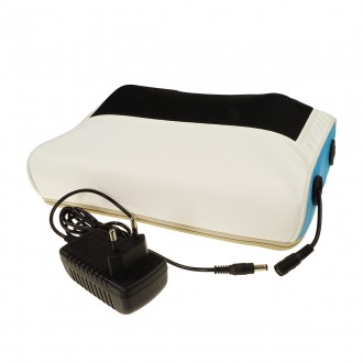 Роликовая массажная подушка поможет снять усталость, тяжесть и боль в спине.Прин. . фото 2