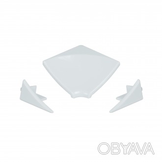 Набір накладок Qtap Water cover Set 03 виготовлений з якісного пластику білого к. . фото 1