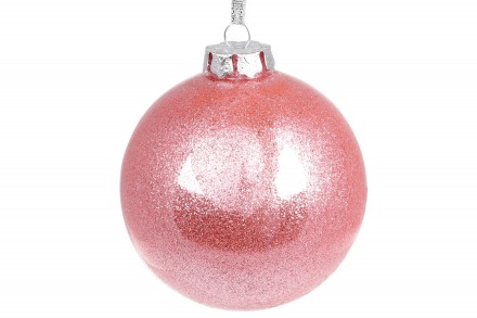 Елочный шар 10см, цвет - розовый с глиттером внутри
Материал пластик
Продается о. . фото 2