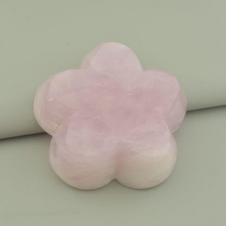 Размер: 110х110х35 мм.
 
Качество: Единичный экземпляр
 
Камень: Розовый кварц(н. . фото 4