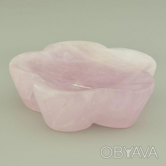 Размер: 110х110х35 мм.
 
Качество: Единичный экземпляр
 
Камень: Розовый кварц(н. . фото 1