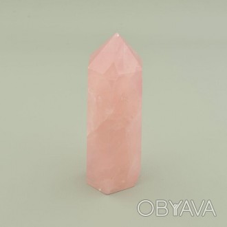 Размер: 110х37х30 мм.
 
Качество: Единичный экземпляр
 
Камень: Розовый кварц(на. . фото 1