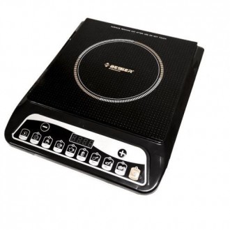 Индукционная плита стеклокерамическая Besser 10233 2000W Черный (007266). Київ. фото 1 Индукционная плита стеклокерамическая Besser 10233 2000W Черный (007266). Київ. фото 1