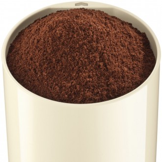 Кофемолка BOSCH TSM6A017 может перемолоть до 75 г зёрен за один цикл. Степерь по. . фото 3