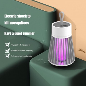 
Лампа от комаров и москитов с электрическим током Electric Shock Ловушка уничто. . фото 8