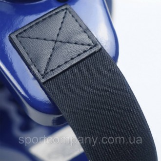 Шлем для тхеквондо и единоборств Adidas ADITHG01 WTF тренировочный синий защитны. . фото 8