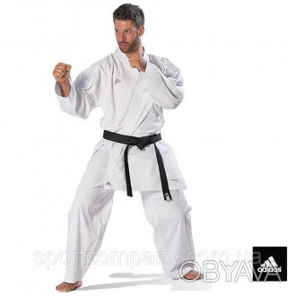Кимоно для карате Kumite Fighter белое ADIDAS K220KF WKF профессиональное для ку. . фото 1
