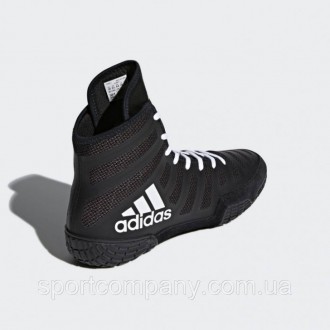 Обувь для борьбы единоборств борцовки Adidas Adizero Varner черные обувь боевых . . фото 7