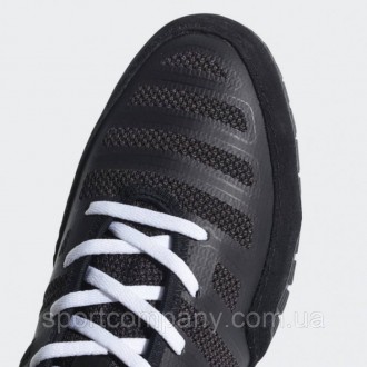 Обувь для борьбы единоборств борцовки Adidas Adizero Varner черные обувь боевых . . фото 8