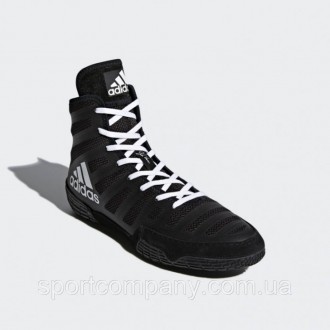 Обувь для борьбы единоборств борцовки Adidas Adizero Varner черные обувь боевых . . фото 5