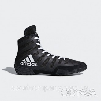 Обувь для борьбы единоборств борцовки Adidas Adizero Varner черные обувь боевых . . фото 1