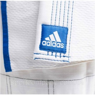 Детское подростковое кимоно для джиу джитсу Adidas ChaIIenge белое ги JJ350_2_0_. . фото 9