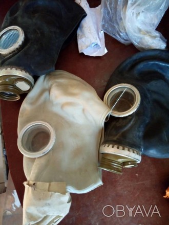 Противогаз ГП-5 распродаём противогазы разных размеров только маски (шлем)  
ГП. . фото 1