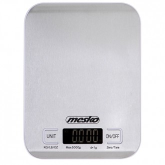 Описание Весов кухонных Mesko MS 3169 на 5 кг, белых
Весы кухонные Mesko MS 3169. . фото 2