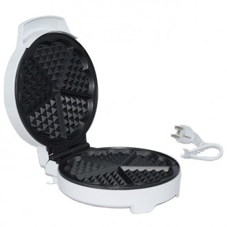 Вафельница электрическая для бельгийских вафель печенья DSP KC1144A 1000Вт. Київ. фото 1