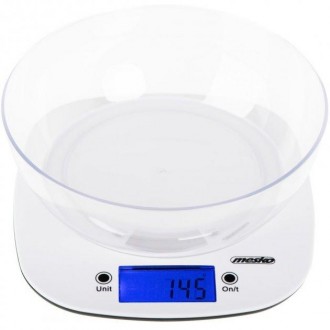 Электронные кухонные весы MESKO MS 3165 с максимальной нагрузкой 5 кг и точность. . фото 2