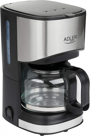 Кофеварка капельная Adler AD-4407
Эффективная капельная кофеварка мощностью 550 . . фото 2