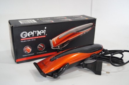  Благодаря удобству в использовании, машинка для стрижки волос Gemei GM 1012 ста. . фото 5