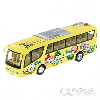Колекційна модель екскурсійного автобуса з панорамними вікнами – DESSERT від бре. . фото 1