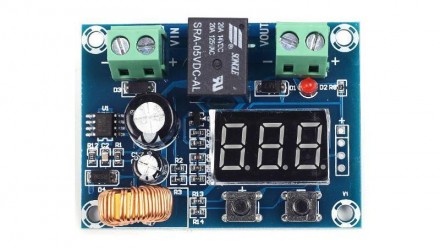 Модуль управления зарядом XH-M609 с индикатором 6-60V.Ограничитель разряда или п. . фото 8