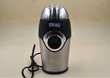Электрическая кофемолка гриндер измельчитель DSP KA-3001 на 50 гр 200W SteelКомп. . фото 3