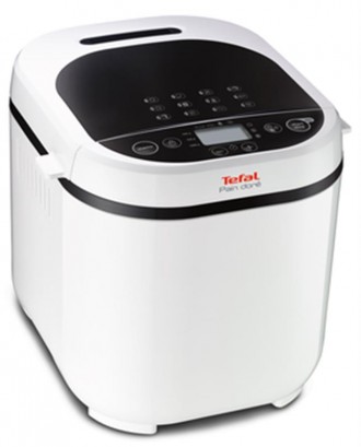 Программы работы Хлебопечка Tefal Pain Dore PF210138 предлагает 12 автоматически. . фото 2