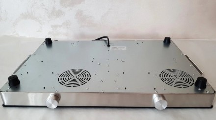 Настольная Инфракрасная Плита Crownberg Cb 1327 2 Конфорки 2000 Вт. . фото 3 Инфракрасная двух-конфорочная плита Crownberg CB-1327 в исполнении Platinum идеа. . фото 3