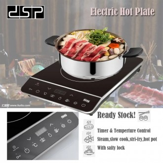 Кухонная индукционная плита DSP KD5031 2000Вт. . фото 6 Индукционная плита DSP KD5031 2000Вт намного экономичнее обычных электрических п. . фото 6